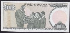 7.EMİSYON 2.TERTİP 10 LİRA E44 762133 ÇİLALTI