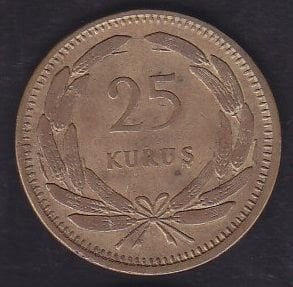 1955 Yılı 25 Kuruş