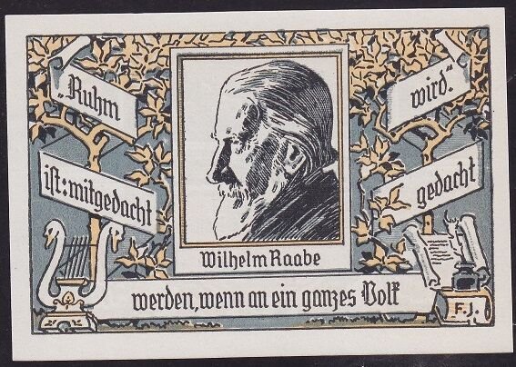 Almanya 1 Mark Notgeld 1922 Çil