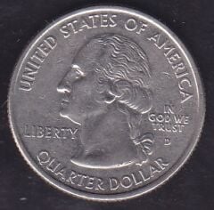 Amerika Çeyrek Dolar 2004 D Hatıra Wisconsin