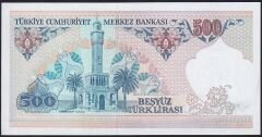 7.Emisyon 2.Tertip 500 Lira E05 215000 Çilaltı Çil