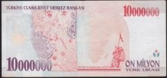 7.Emisyon 10 000 000 Lira D33 917449 Çok Temiz+