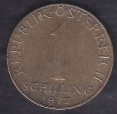 Avusturya 1 Şilin 1977