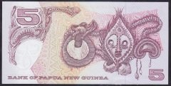 Papua New Guinea 5 Kına 1993 Çil P14a