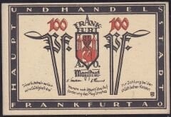 Almanya 1 Mark Notgeld 1920 Çil