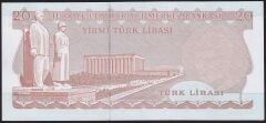 6.Emisyon 3.Tertip 20 Lira F61 474577 Çilaltı Çil