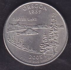 Amerika Çeyrek Dolar 2005 P Hatıra Oregon