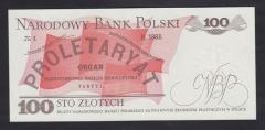 Polonya 100 Zloty 1988 ÇİL Pick 143e