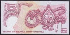 Papua New Guinea 5 Kına 2002 Çil P13e
