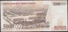 7.Emisyon 5 000 000 Lira E29 577949 Çok Çok Temiz+