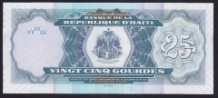 HAİTİ 25 GOURDES 2009 ÇİL