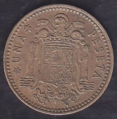 İspanya 1 Peseta 1966