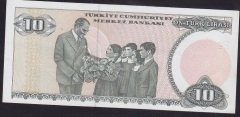 7.EMİSYON 2.TERTİP 10 LİRA E40 063724 ÇÇT