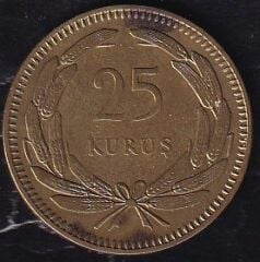 1948 Yılı 25 Kuruş