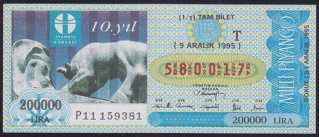 1995 9 ARALIK TAM BİLET