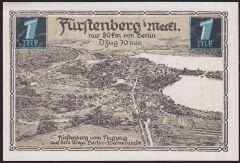 Almanya 1 Mark Notgeld 1921 Çil Filigranlı