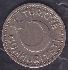 1946 Yılı 25 Kuruş Çilaltı
