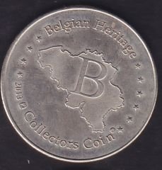 Mini Avrupa - Belçika 2013 Jeton Madalya 31 mm