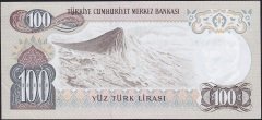 6.Emisyon 3.Tertip 100 Lira J44 509584 Çilaltı Çil