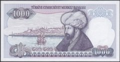 7.Emisyon 2.Tertip 1000 Lira G61 582577 Çil