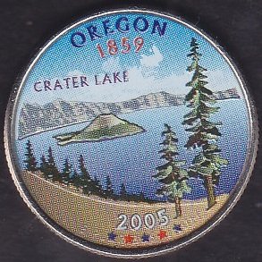 AMERİKA ÇEYREK DOLAR 2005 - OREGON EYALETİ ÇİL