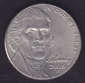 Amerika 5 Cent 2016 P