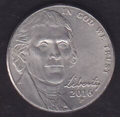 Amerika 5 Cent 2016 P