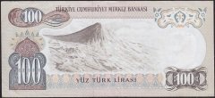 6.Emisyon 3.Tertip 100 Lira J43 423115 Çok Çok Temiz+