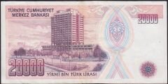 7.Emisyon 1.Tertip 20000 Lira C58 526737 Temiz