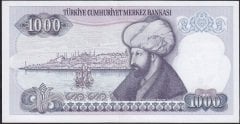 7.Emisyon 2.Tertip 1000 Lira G49 132135 Çil