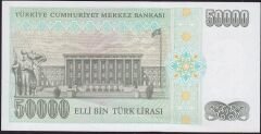 7.Emisyon 2.Tertip 50000 Lira M01 764629 Çilaltı Çil