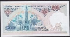 7.Emisyon 2.Tertip 500 Lira D42 886814 Çilaltı Çil