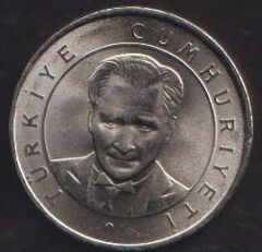 2005 Yılı 25 Yeni Kuruş Çil