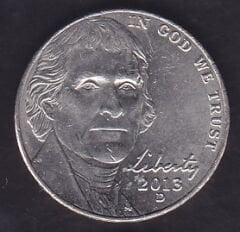 Amerika 5 Cent 2013 D