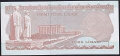 6.Emisyon 3.Tertip 20 Lira F24 530289 Çok Çok Temiz