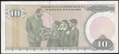 7.Emisyon 1.Tertip 10 Lira B58 268671 Çilaltı