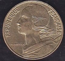 Fransa 5 Centimes 1996