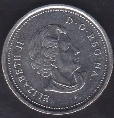 KANADA 25 CENTS 2005 (SASKATCHEWAN)