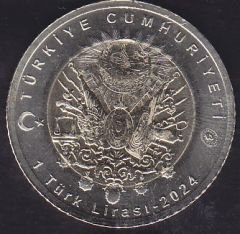 2024 Yılı Hatıra 1 Lira - 1.Murad Çil