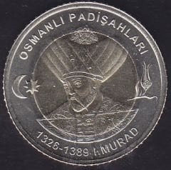 2024 Yılı Hatıra 1 Lira - 1.Murad Çil