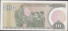 7.Emisyon 1.Tertip 10 Lira B56 722418 Çilaltı