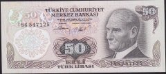 6.Emisyon 2.Tertip 50 Lira I86 547125 Çilaltı Çil