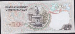6.Emisyon 2.Tertip 50 Lira I86 547125 Çilaltı Çil