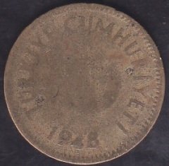 1948 Yılı 25 Kuruş