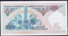 7.Emisyon 2.Tertip 500 Lira D30 784378 Çilaltı Çil