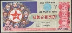 1985 29 Mayıs Yarım Bilet - Y Serisi