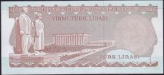 6.Emisyon 2.Tertip 20 Lira E69 104258 Ççt Çilaltı