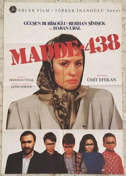 GÜLŞEN BUBİKOĞLU - BERHAN ŞİMŞEK - MADDE 438 - FİLM AFİŞİ