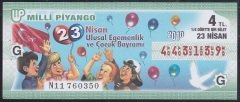 2010 23 NİSAN ÇEYREK BİLET - G SERİSİ