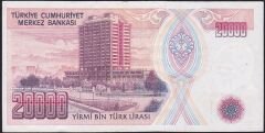 7.Emisyon 1.Tertip 20000 Lira C41 918259 Çok Temiz+